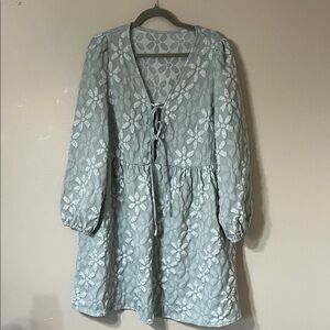 SHEIN Curve 2XL Textured Fabric